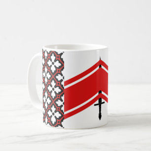 Kanton Eoforwic Populace Abzeichen Kaffeetasse