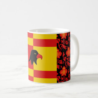 Kanton Falconcree Populace Abzeichen Kaffeetasse