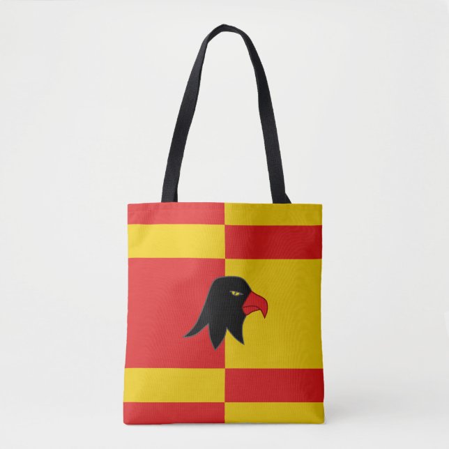 Kanton Falconcree Populace Abzeichen Tote Bag (Vorderseite)
