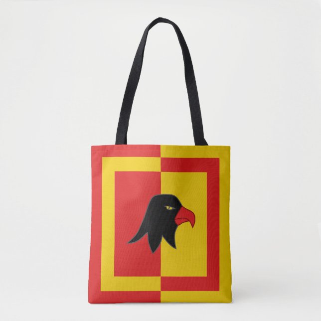 Kanton Falconcree Populace Abzeichen Tote Bag (Vorderseite)
