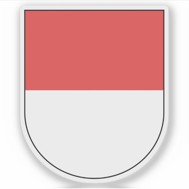 Kanton Solothurn Wappen, Schweiz Aufkleber (Vorderseite)