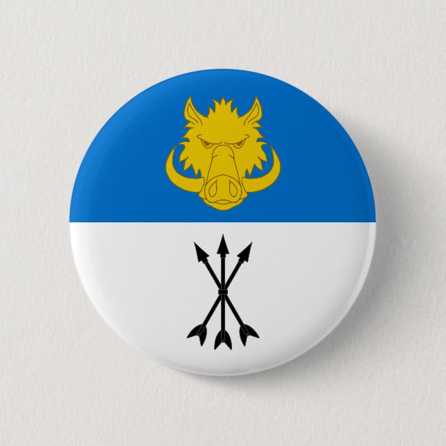 Kanton Vest Yorvik Populace Abzeichen Button (Vorderseite)