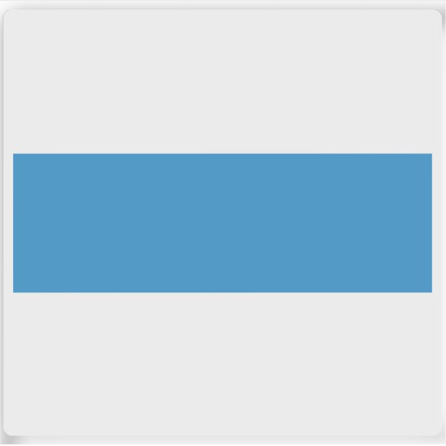 Kanton Zug (Schweiz) Aufkleber (Vorderseite)