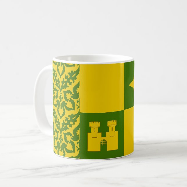 Kantons-Wappen von Castle North Coffee-Mug Kaffeetasse (Vorderseite Links)