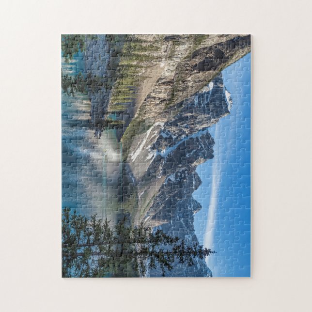 Kanu am Moraine Lake Puzzle (Vertikal)