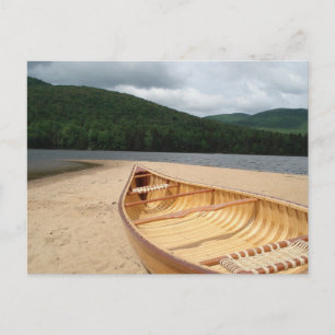 Kanu auf der Beach Postcard Postkarte