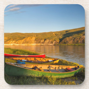 Kanu entlang der weißen Klippen von Missouri Untersetzer