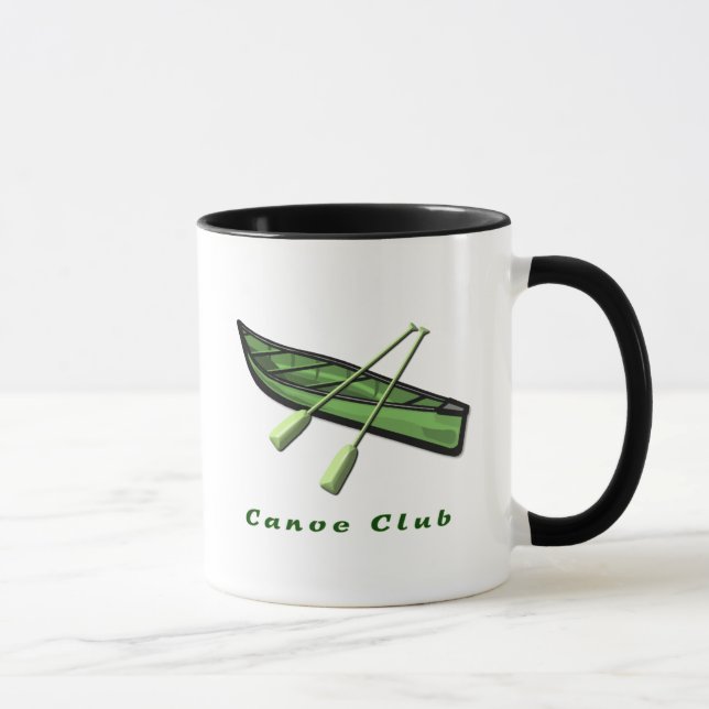 Kanu-Verein-Entwurf Tasse (Rechts)