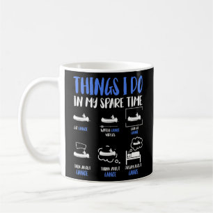 Kanufahre, was ich in meiner Freizeit mache Kaffeetasse