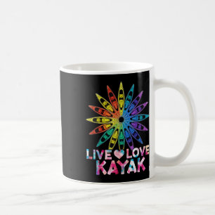 Kanufahren Boot Paddeln Sport Kayaker Lebe Liebe K Kaffeetasse