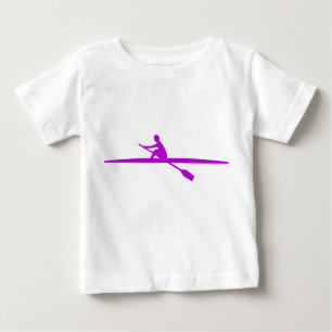 Kanufahren - Lila Baby T-shirt