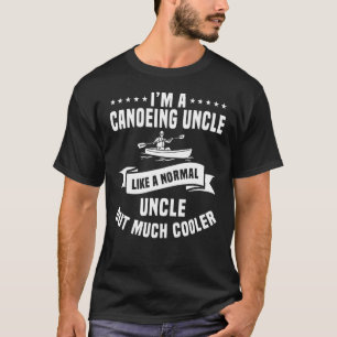 Kanufahren Onkel Kanusee Paddler Rudern Sport Kay T-Shirt