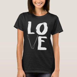 Kanufahrer Liebe Paddle Paddling Kanu Kanufahren T-Shirt