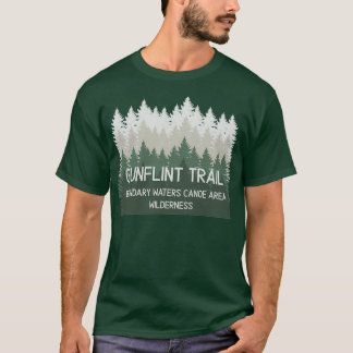 Kanugebiet des Gunflint Trail Boundary Waters T-Shirt