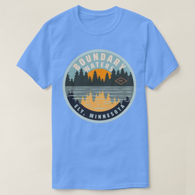 Kanugebiet, Ely, Minnesota  T-Shirt (Design vorne)