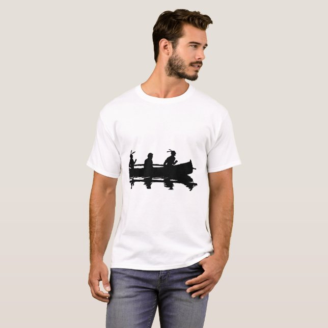Kanuische Silhouette T-Shirt (Vorne ganz)