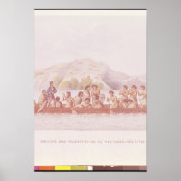 Kanupiloten von Einheimischen aus Neuseeland