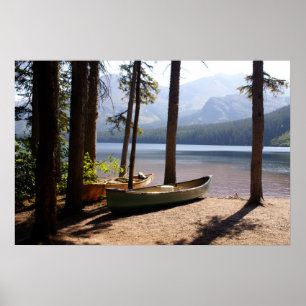 Kanus am bereiten poster