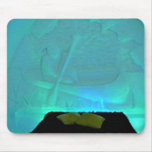 Kanuzimmer im Hotel de Glace, Quebec, Kanada Mousepad