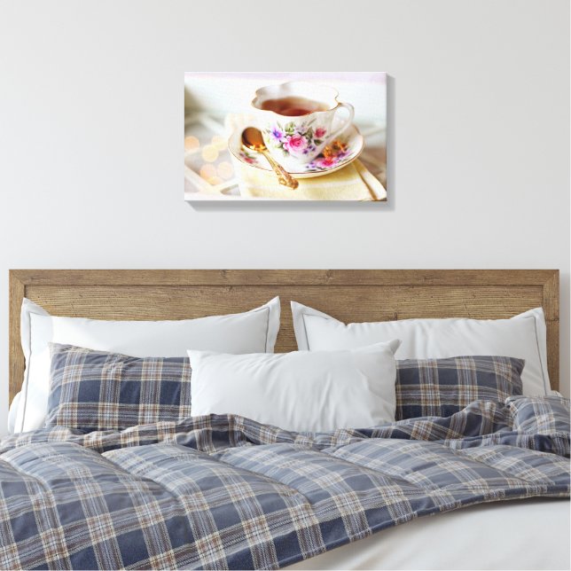 Kanvas (Glanz) Leinwanddruck (Insitu (Schlafzimmer))