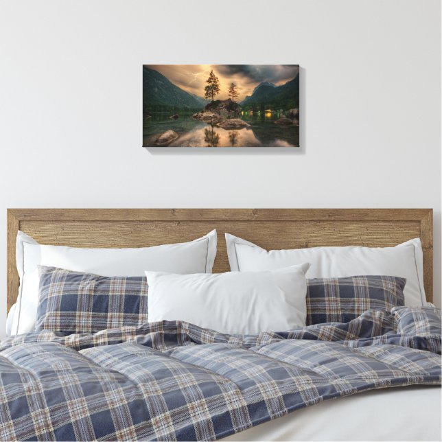 Kanvas (Glanz) Leinwanddruck (Insitu (Schlafzimmer))