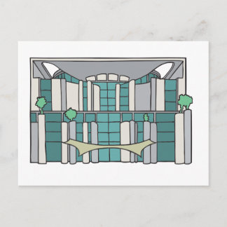 Kanzleramt in Berlin Postkarte