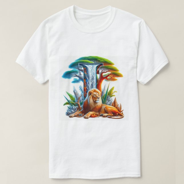 Kaos dengan sehnen sich nach einer Yang-Unik, tida T-Shirt (Design vorne)