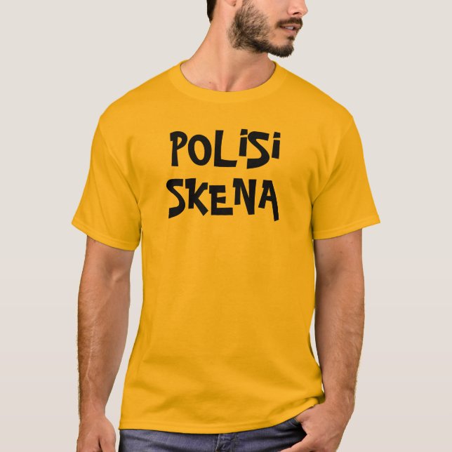 Kaos Polisi SKENA T-Shirt (Vorderseite)