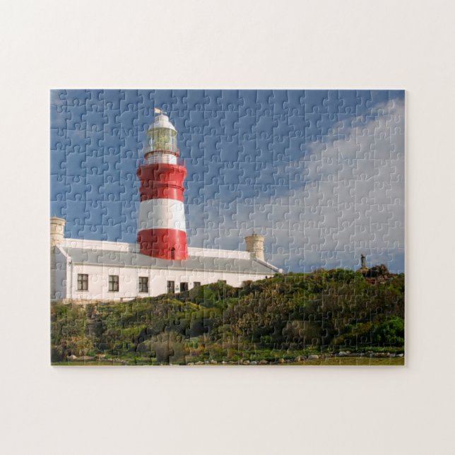 Kap Agulhas Leuchtturm, Western Kap 3 Puzzle (Horizontal)