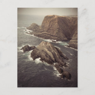 Kap am Meer Vintage-Postkarte Postkarte