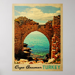 Kap Anamur Türkei Poster