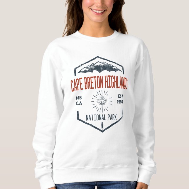 Kap Breton Highlands National Park Kanada Sweatshirt (Vorderseite)