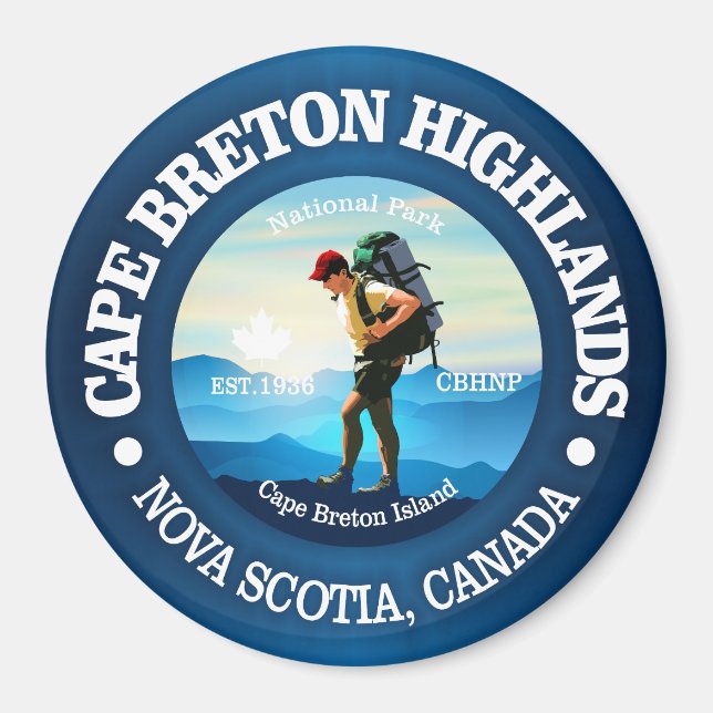 Kap Breton Highlands NP (C) Magnet (Vorne)