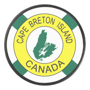Kap-Breton-Insel-Flagge (inoffiziell), Nova Scotia Eishockey Puck