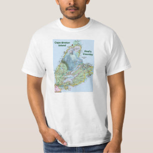 Kap-Breton Island Gods Country t Shirt