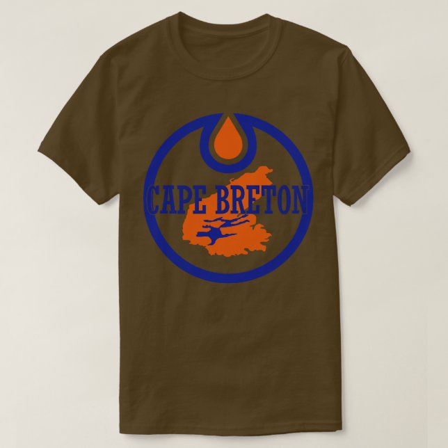 Kap-Breton-Oilers T-Shirt (Design vorne)