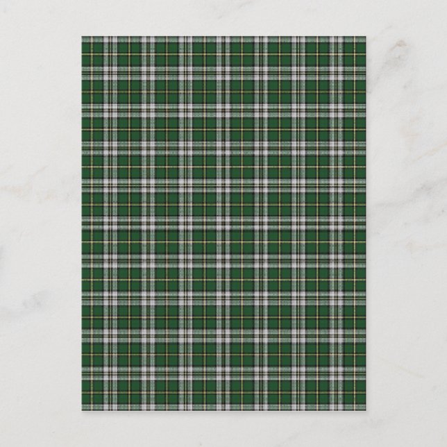 Kap-Breton-Tartan kariert Postkarte (Vorderseite)