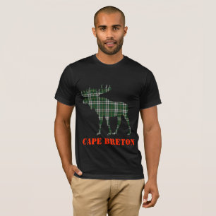 Kap Breton Tartan kariertes Elch anpassbares Shirt