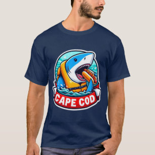 KAP COD GROSSWEISS ESSENDE HUNDE 4 T-Shirt