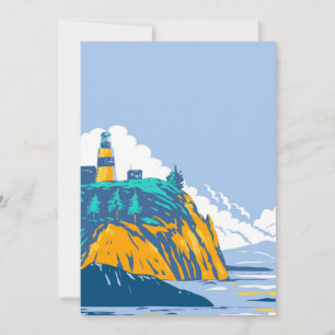 Kap Disappointment mit Leuchtturm Dankeskarte