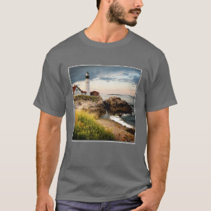 Kap Elizabeth, ich Portlandhauptleuchtturm-  T-Shirt