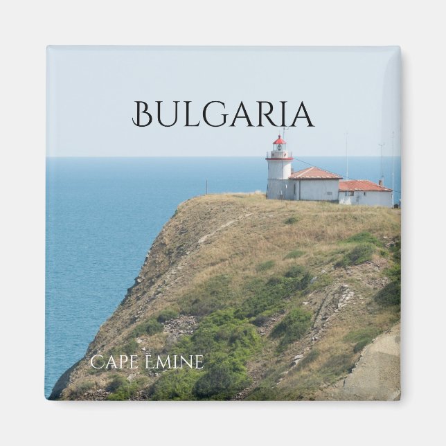 Kap Emine. Bulgarien Magnet (Vorne)