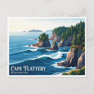 Kap Flattery Neah Bay Washington Postkarte