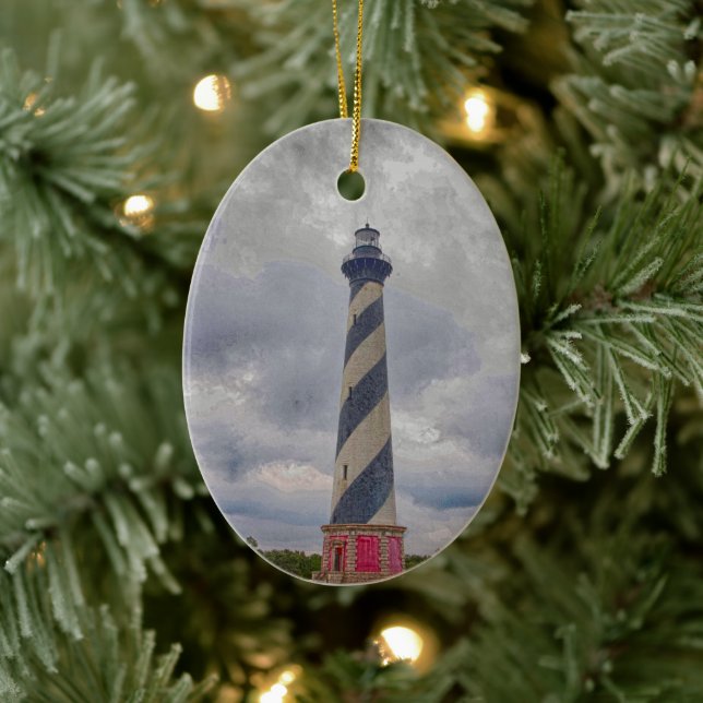 Kap Hatteras Keramik Ornament (Baum)