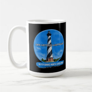 Kap Hatteras Leuchtturm Außenbänke N.C. Kaffeetasse