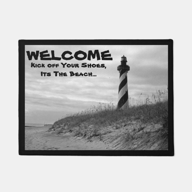 Kap Hatteras Leuchtturm Fußmatte (Vorderseite)