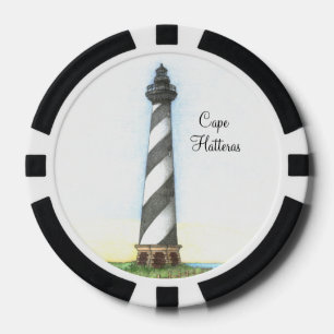 Kap Hatteras Leuchtturm-Poker-Chips Pokerchips