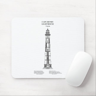 Kap Henry Lighthouse - Virginia - BD Mousepad
