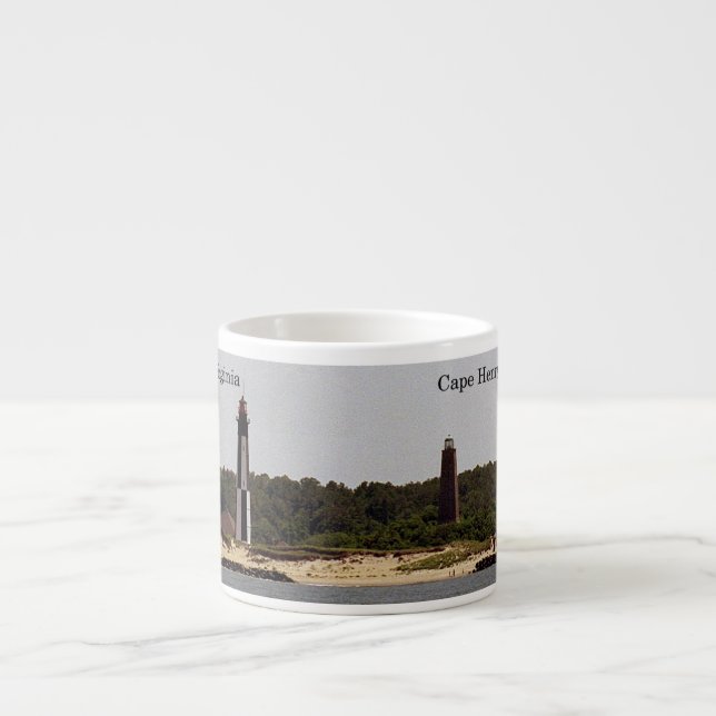 Kap Henry Lighthouses Espresso Tasse (Vorderseite)