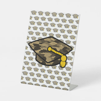 Kap-Khaki-Camo-Graduierung Sockelschild